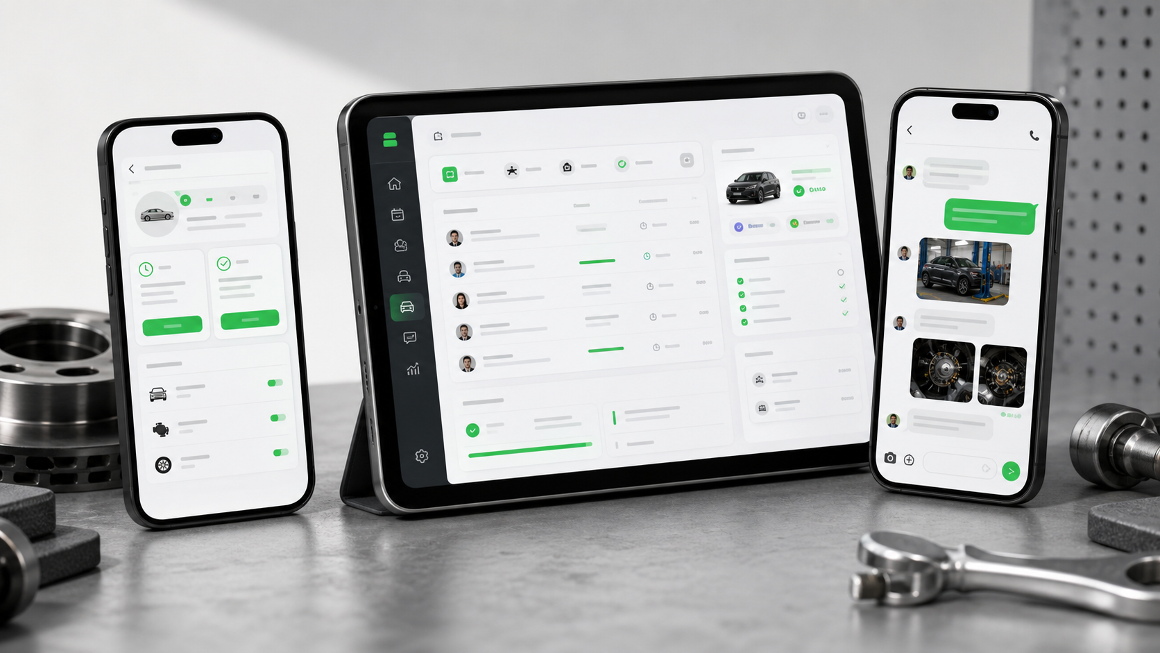 AntHub customer and business app workflow mockups
